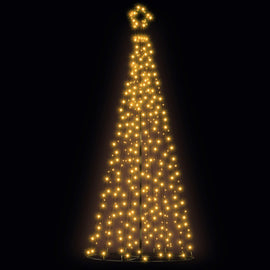3.6M Christmas Tree LED Solar Warm Jingle Jollys - RnR Galore