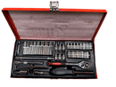 37 Piece Ratchet Socket Wrench Set Screwdriver Bits Extension Hex Chrome Vanadium - RnR Galore