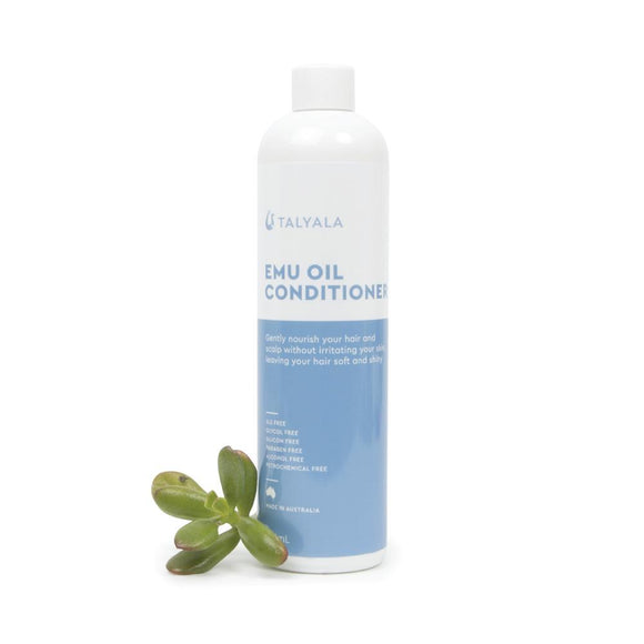 375ml Talyala Emu Oil Conditioner Nourish Protect Dandruff Dry Psoriasis Scalp - RnR Galore