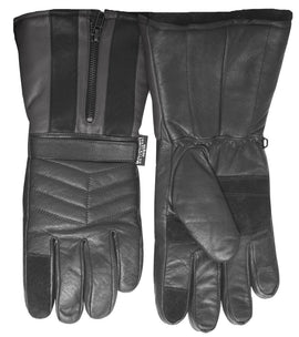 3M Winter Motorbike Bike Waterproof Gloves Leather Motor Bicycle Motorcycle - Black - L - RnR Galore