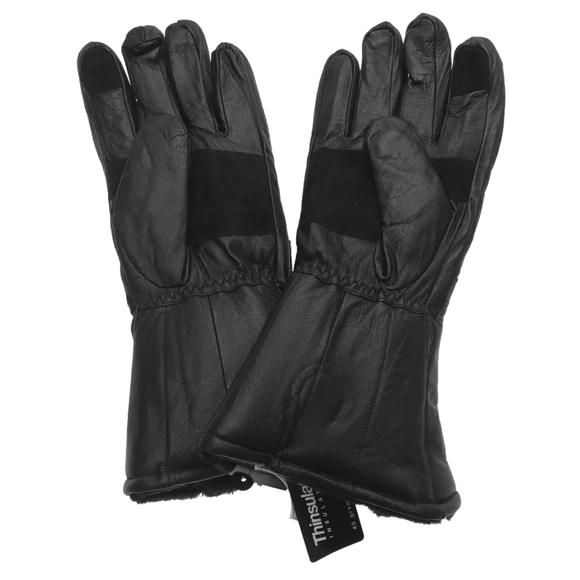 3M Winter Motorbike Bike Waterproof Gloves Leather Motor Bicycle Motorcycle - Black - M - RnR Galore