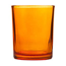 40 Pack Orange Glass Votive Tealight Candle Holders House Party Centerpiece Xmas Wedding Decor Glass Candlestick Party Decorations Bridal Baby Shower Event - RnR Galore