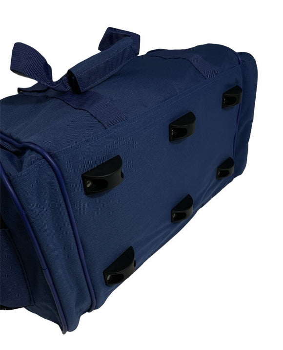 44L Travel Foldable Duffel Bag Gym Sports Luggage Travel Foldaway D - Zip Top School Bags - Royal Blue - RnR Galore