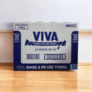 480x Viva Paper Towel Rinse & Re - Use Towel Reusable 20 Sheets x 24 Packs Bulk Box - RnR Galore