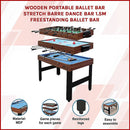 4FT 3 - in - 1 Games Foosball Soccer Hockey Pool Table - RnR Galore