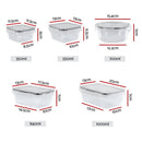 5 - Star Chef Cereal Dispenser Food Storage Container 16PCS - RnR Galore