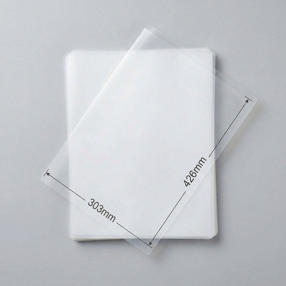 50 Laminating Pouches (A3 Size) for Paper & 80 Micron Thickness - RnR Galore