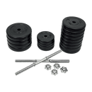 50KG Dumbbell Adjustable Weight Set - RnR Galore