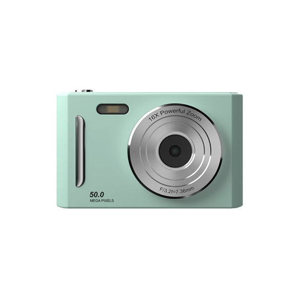50MP HD Digital Camera with 8X Zoom & Dual Lens System(green) - RnR Galore