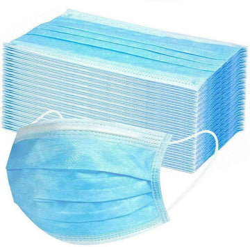 50x Disposable Surgical Face Mask Dust Mouth Guard 3 Ply Air Purifying - RnR Galore