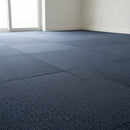 5m2 Box of Premium Carpet Tiles Commercial Domestic Office Heavy Use Flooring Blue - RnR Galore