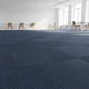 5m2 Box of Premium Carpet Tiles Commercial Domestic Office Heavy Use Flooring Blue - RnR Galore