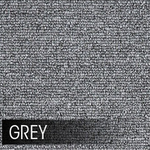 5m2 Box of Premium Carpet Tiles Commercial Domestic Office Heavy Use Flooring Grey - RnR Galore