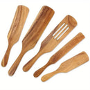 5pcs Wooden Spatula Set Kitchen Cooking Utensils Wooden Spatula for Cooking - RnR Galore