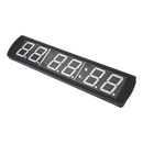 6 Digit Digital Timer Interval Fitness Clock LED Gym Display - RnR Galore