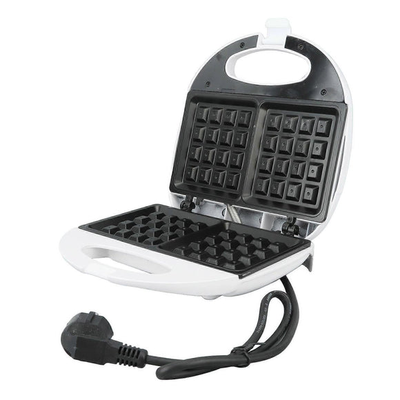 750W Mini Waffle Maker - Nonstick Aluminum Alloy Waffle Iron for Breakfast, Easy to Use - RnR Galore
