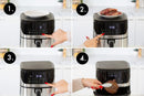7L Air Fryer Wiz w/ Built - In Scale, 200C, 9 Cooking Programs - RnR Galore