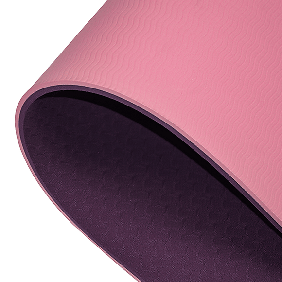 8mm TPE Yoga Mat Exercise Fitness Gym Pilates Non Slip Dual Layer - RnR Galore