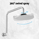 9'' Rain Shower Head Overhead High - pressure Swivel Chrome - RnR Galore