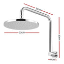 9'' Rain Shower Head Overhead High - pressure Swivel Chrome - RnR Galore