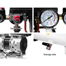 Giantz 24L Air Compressor 40 L/min 115psi Oil-Free Electric Portable Inflator-5