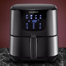 Devanti Air Fryer 7L LCD Fryers Black-7
