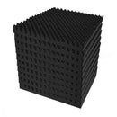 Alpha Acoustic Foam 40pcs 50x50x5cm Sound Absorption Proofing Panels Eggshell-1