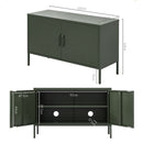 Artiss Buffet Sideboard Metal Cabinet - BASE Green-4