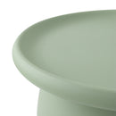 Artiss Coffee Table Round 71CM Plastic Green-3