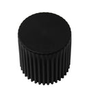 Artiss 2x Bar Stools Cupcake Plastic Foot Stool Black-3