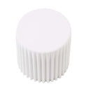 Artiss 2x Bar Stools Cupcake Plastic Foot Stool White-3