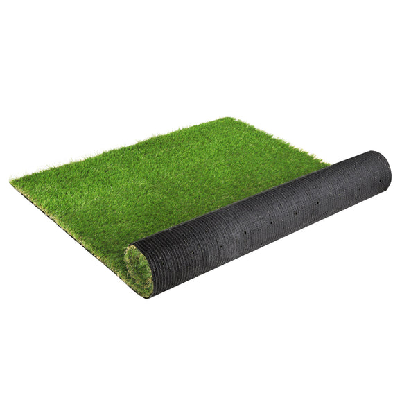 Prime Turf Artificial Grass 40mm 2mx5m Synthetic Fake Lawn Turf Plastic Plant 4-coloured