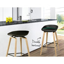 Artiss 2x Bar Stools Wooden-12
