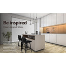 Artiss Bar Stools Kitchen Leather Barstools Swivel Wooden Chairs X2-9