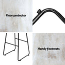 Artiss Bar Stools Kitchen Counter Stools Metal Chairs x2-14