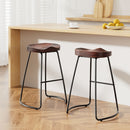 Artiss 2x Bar Stools Tractor Seat 65cm-1
