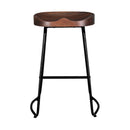 Artiss 4x Bar Stools Tractor Seat 65cm-5