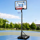 Everfit 2.6M Basketball Hoop Stand System Adjustable Portable Pro Kids Clear-8