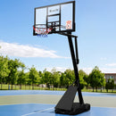Everfit 3.05M Basketball Hoop Stand System Adjustable Height Portable Black Pro-8