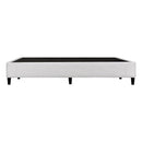 Artiss Bed Frame King Size Metal Grey MASON-4