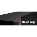 Artiss Bed Head Headboard Queen with Shelves - CABI Black-6