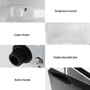 Devanti 80L Bar Fridge Mini Freezer Refrigerator Black-6