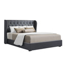 Artiss Bed Frame King Size Gas Lift Charcoal ISSA-1
