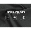 Artiss Bed Frame Queen Size Gas Lift Charcoal ISSA-6