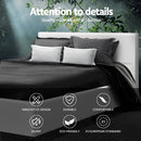 Artiss Neo Bed Frame PU Leather - White Double-6