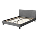 Artiss Neo Bed Frame Fabric - Grey Queen-4