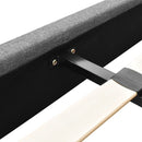 Artiss Neo Bed Frame Fabric - Grey Queen-9