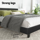 Artiss Bed Frame Double Size Charcoal NEO-6