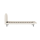 Artiss Bed Frame Single Size Boucle Beige SASA-3