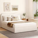 Artiss Bed Frame Queen Size Boucle DARA-1